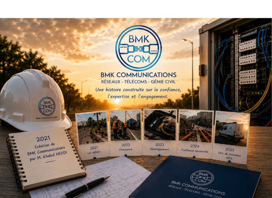 Histoire et expertise BMK Communications