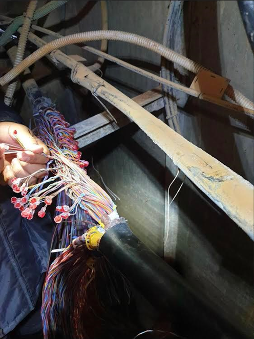 Remplacement d’un câble cuivre 448 paires